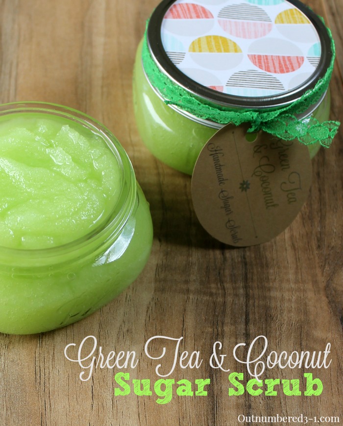 Green Tea & Coconut Sugar Scrub