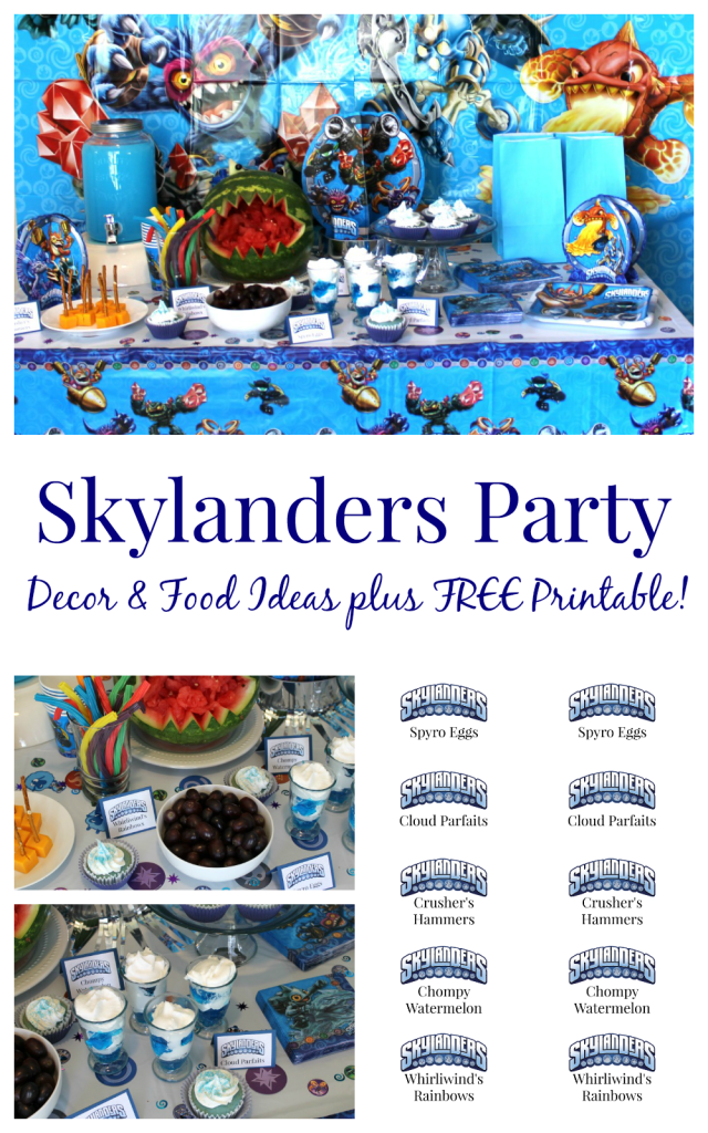 Skylanders Party Ideas