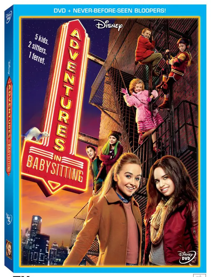 Disney Channel Original Movie Adventures in Babysitting on DVD