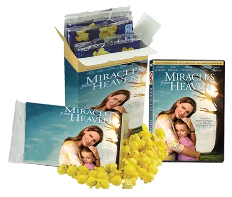 Miracles From Heaven Family Movie Night prize pack