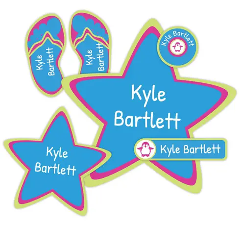 Back to School Personalized Labels From NameBubbles: Preschool Labels Pack