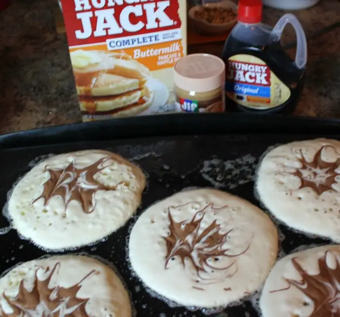 Chocolate & Cinnamon Peanut Butter Pancakes Recipe plus Pancake Bar Ideas