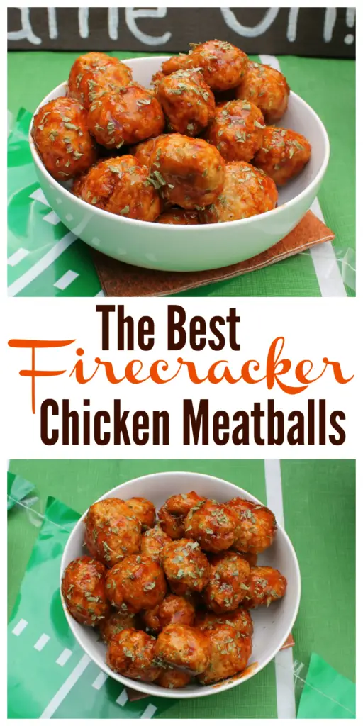 The Best Firecracker Chicken Meatballs Recipe