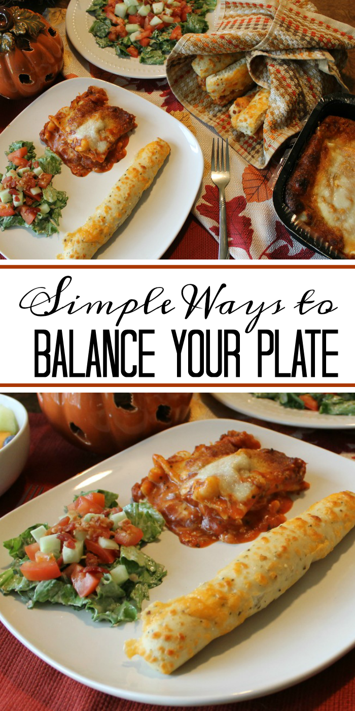 Simple Ways to Balance Your Plate