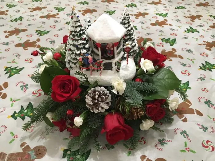 Teleflora's Silver Christmas Bouquet (Available on Teleflora.com for $49.95)