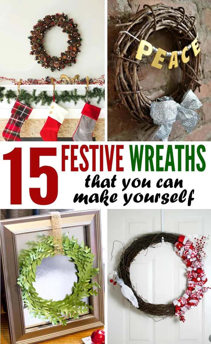 15 Festive DIY Wreaths for the Holidays
