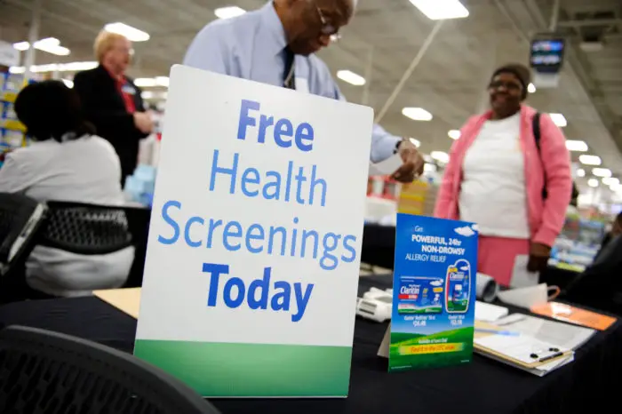 free health screenings