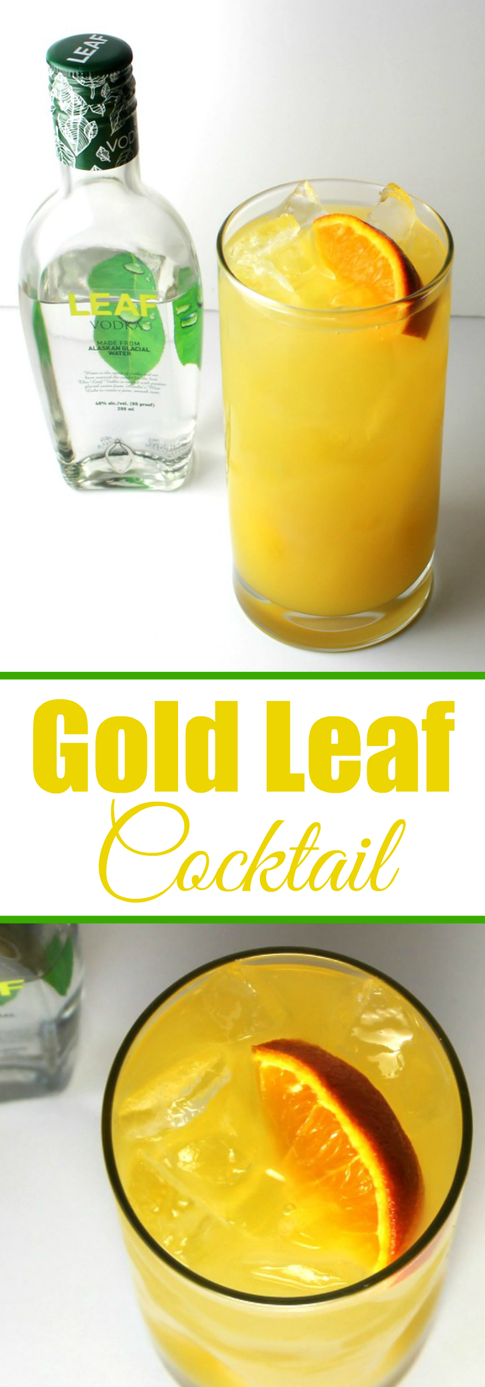 Gold Leaf Cocktail