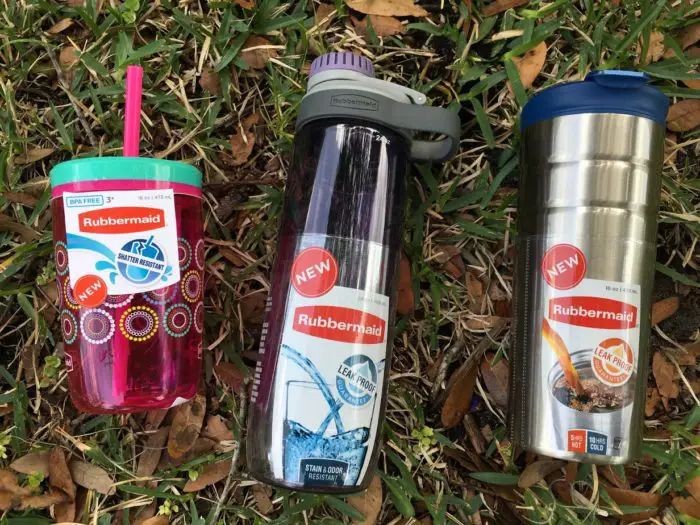 NEW! Rubbermaid Leak-Proof Beverage Containers