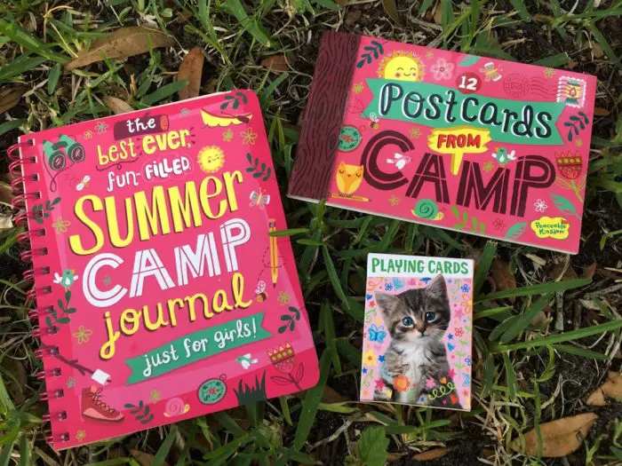 Summer Camp Journals, Postcards and Games From Peaceable Kingdom