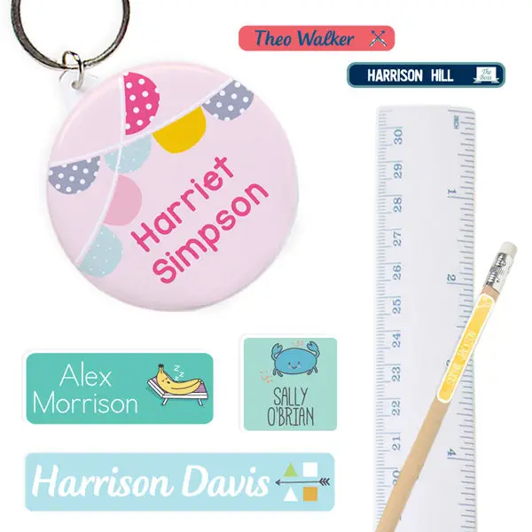 Get Ready for Back-to-School With Personalized Labels From Stuck On You