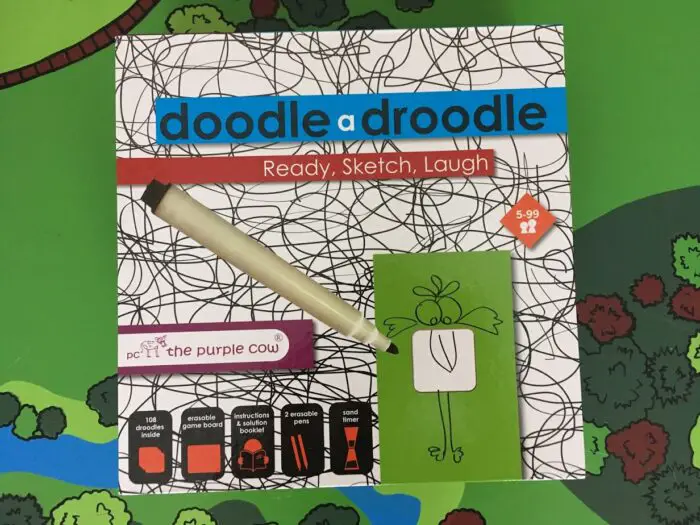 Doodle a Droodle Drawing Game is Friendly Family Fun