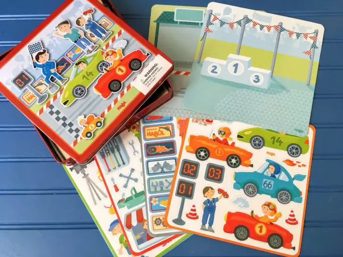 Zippy Cars Magnetic Game 