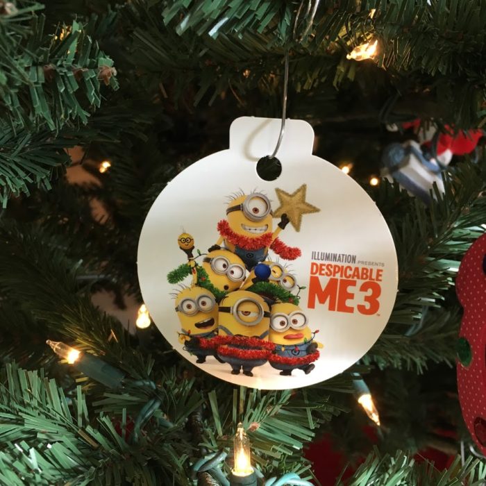 Despicable Me 3 on Blu-ray Combo Pack ornament