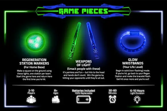Glow Battle by Starlux Games is the Cool Game Where Kids Get to "Hit" Each Other Safely!