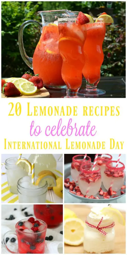 20 Recipes for International Lemonade Day