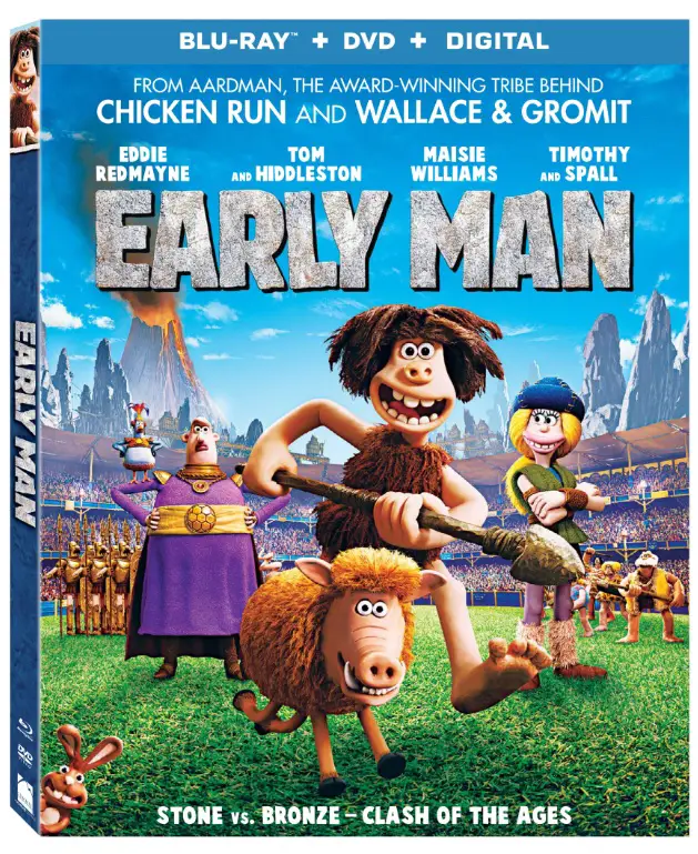 Early Man Arrives on Digital May 15th & on Blu-ray Combo Pack, DVD & On Demand May 22nd