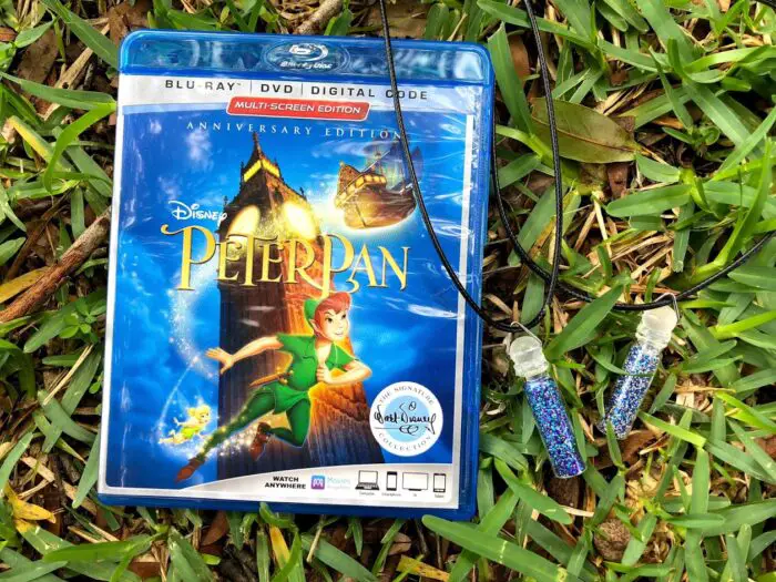 Peter Pan Printables and DIY Pixie Dust Necklaces