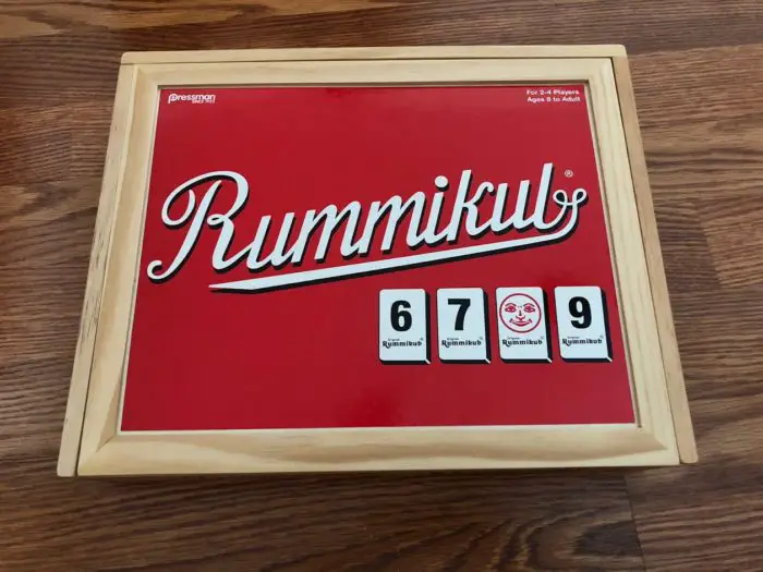 Special Edition Rummikub in a Wooden Box for Hours of Family Fun