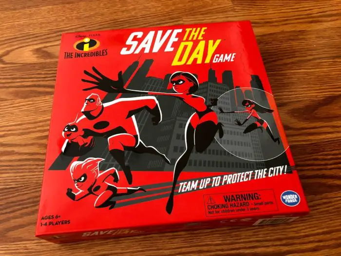 The Incredibles Save the Day Board Game