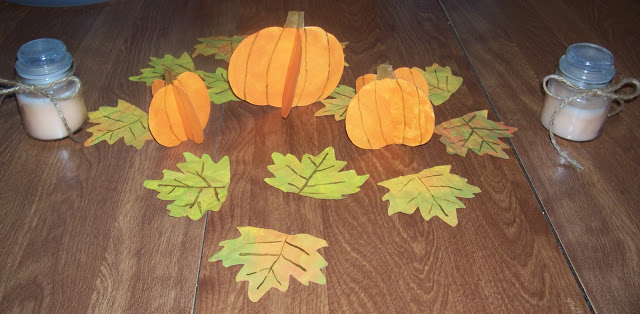 Paper Leaves For Autumn