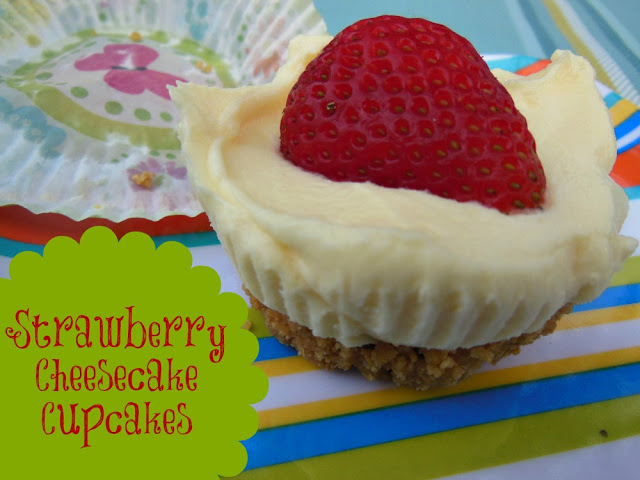 Strawberry Cheesecake Cupcakes