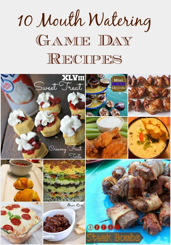 mouth watering game day recipes
