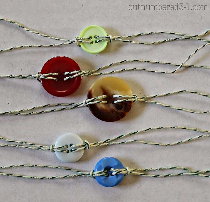 diy button bracelets