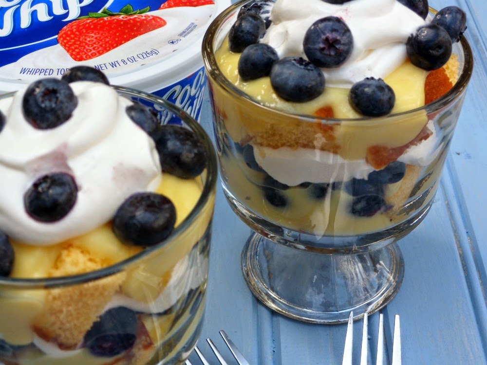 Vanilla Blueberry Trifle Recipe