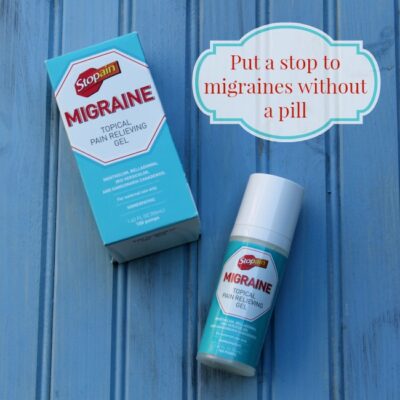 Stopain Migraine TOPICAL pain relieving gel