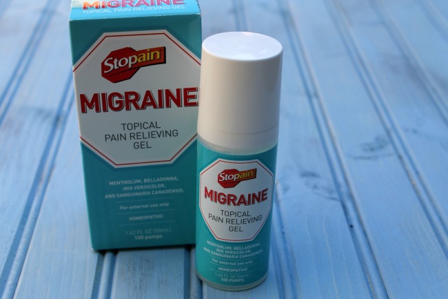 Stopain Migraine TOPICAL pain relieving gel