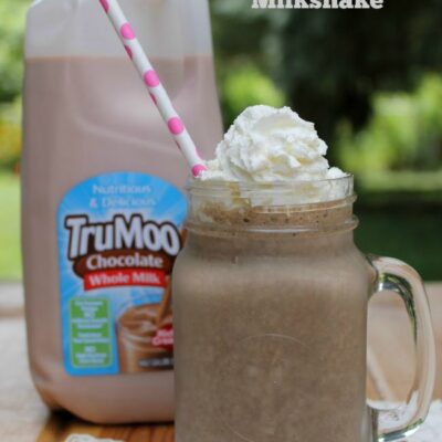 Milkshake with TruMoo milk