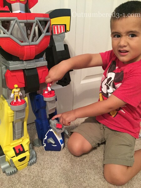 Imaginext Mighty Morphin Power Rangers