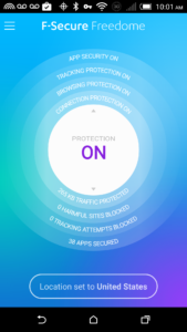 Freedome app F-Secure