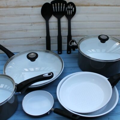 Farberware purECOok Nonstick Ceramic 12-pc. Cookware Set