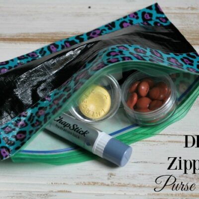 DIY Zippered Purse Pouch