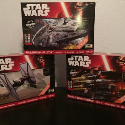 Star Wars: The Force Awakens SnapTite Build and Play kits from Revell