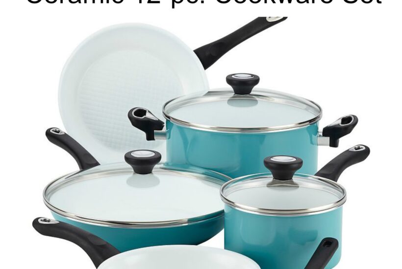 Farberware purECOok Nonstick Ceramic 12-pc. Cookware Set