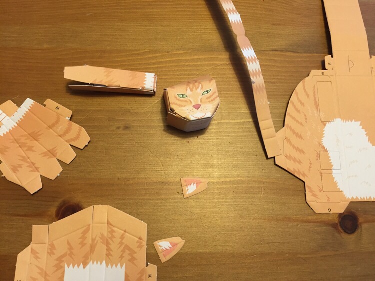 Papermade Paper Cats