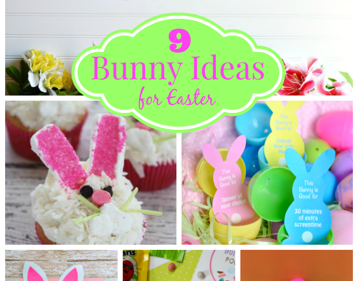 9 Bunny Ideas for Easter