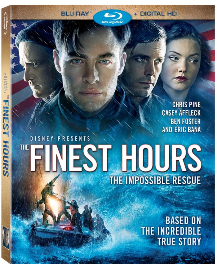 THE FINEST HOURS Blu-ray box cover art