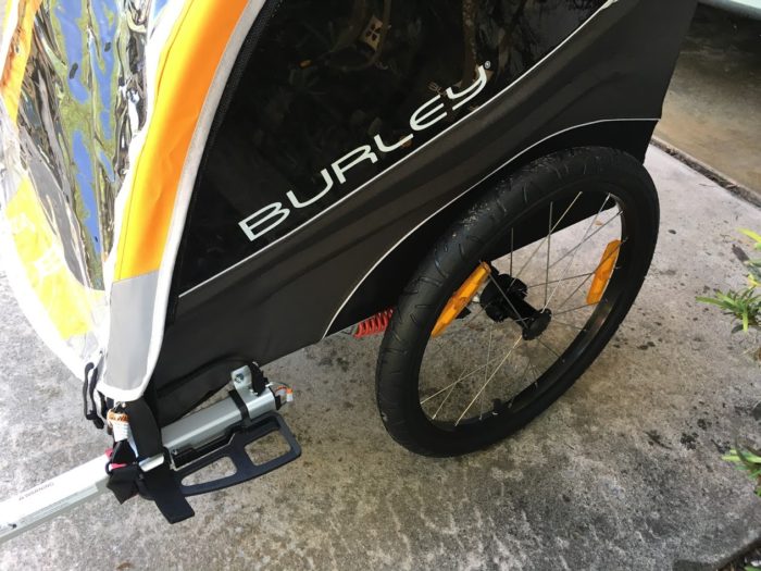 The Burley D?Lite is a Top-of-the-Line Bike Trailer For Kids