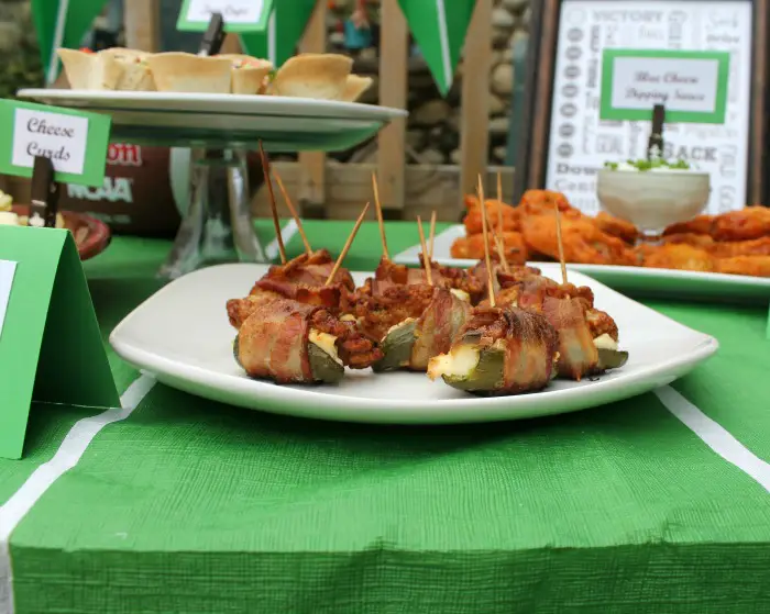 Bacon Wrapped BBQ Chicken Jalapeno Poppers