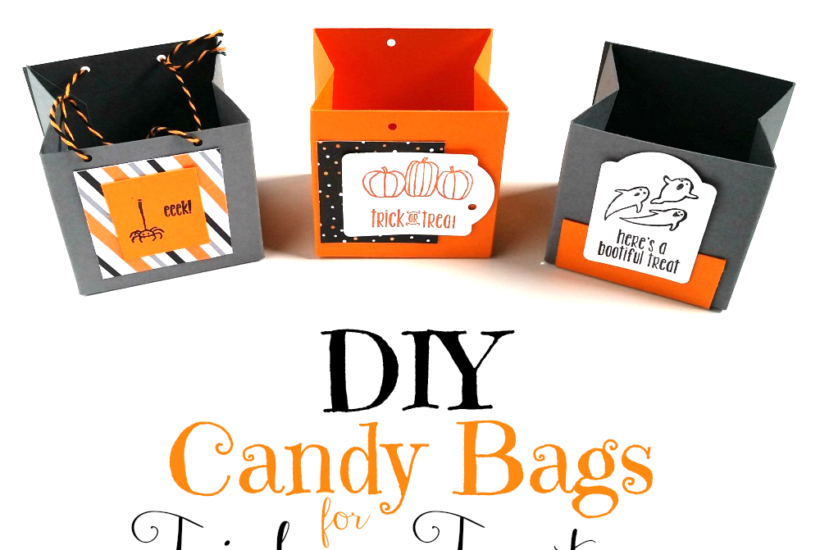 DIY Candy Bags for Trick or Treaters