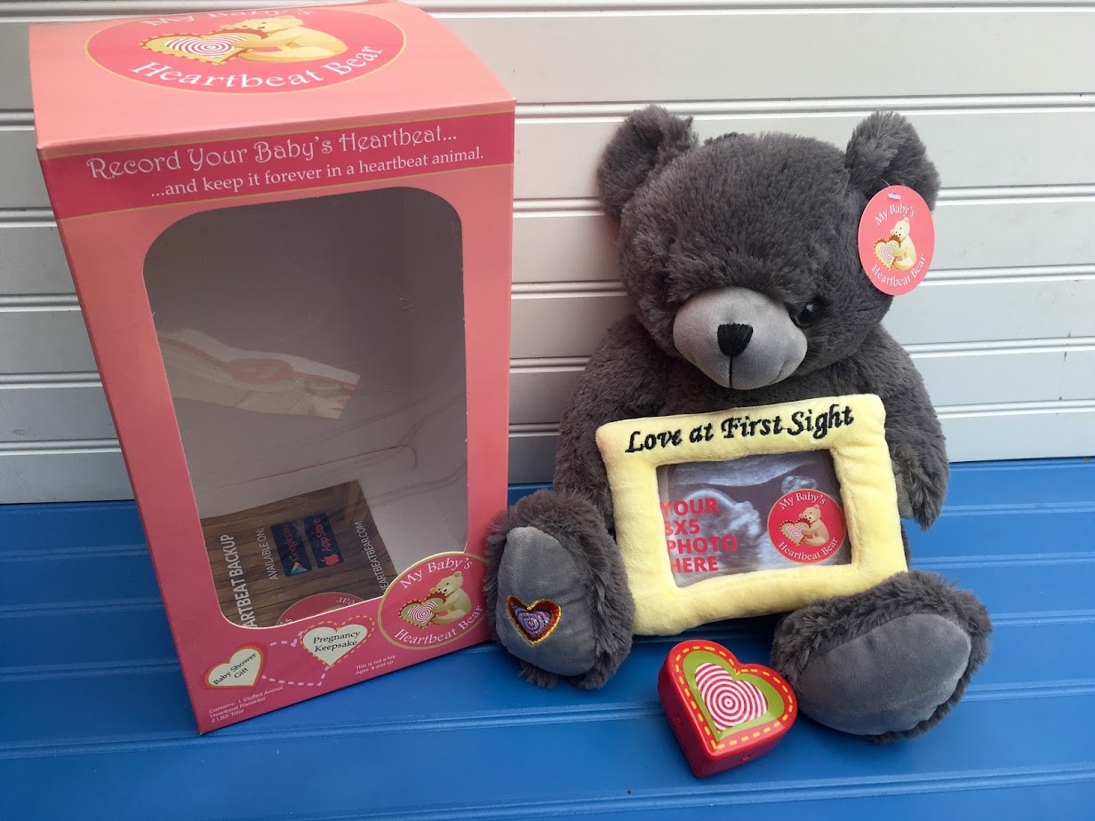 My Baby’s Heartbeat Bear is the PERFECT Keepsake For a Pregnant Mom