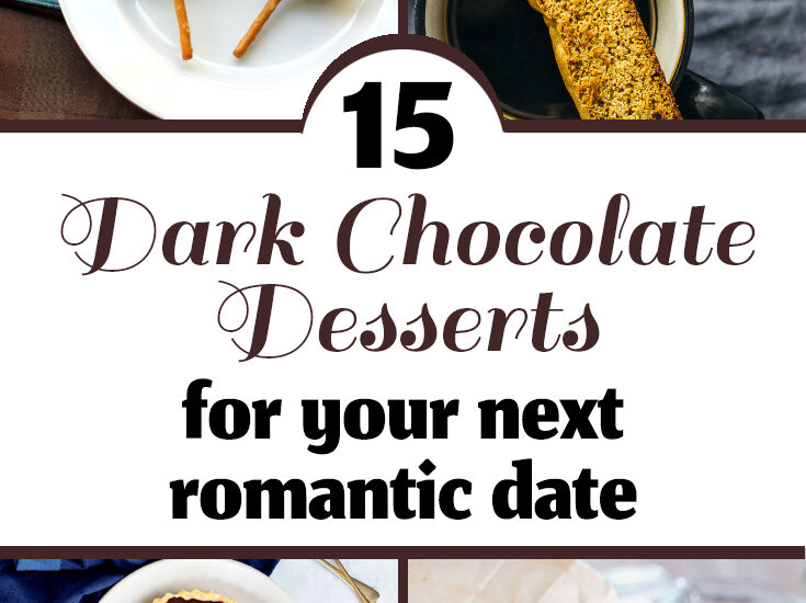 Dark Chocolate Desserts for Valentine's Day