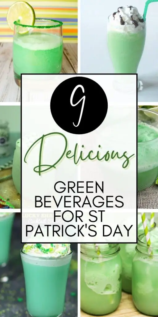 Green Beverages for St. Patrick's Day