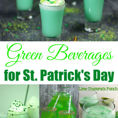 Green Beverages for St. Patrick's Day