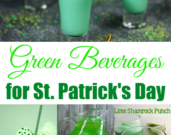 Green Beverages for St. Patrick's Day
