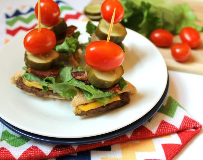 Bacon Cheeseburger Bites